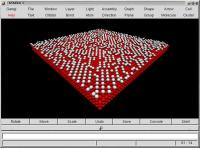 Image showing 8530 adatoms and substrate atoms