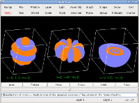Image showing 6hz5, 6hy5, 6s Hydrogen orbitals